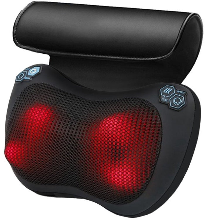 NueNext shiatsu nek- en rugmassagekussen met warmtefunctie